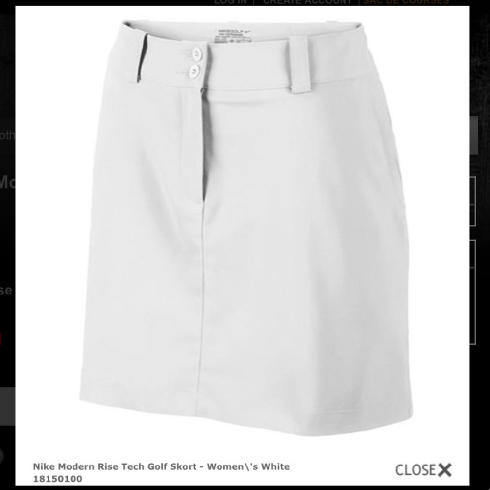 Womens Nike Golf and tennis  Skort